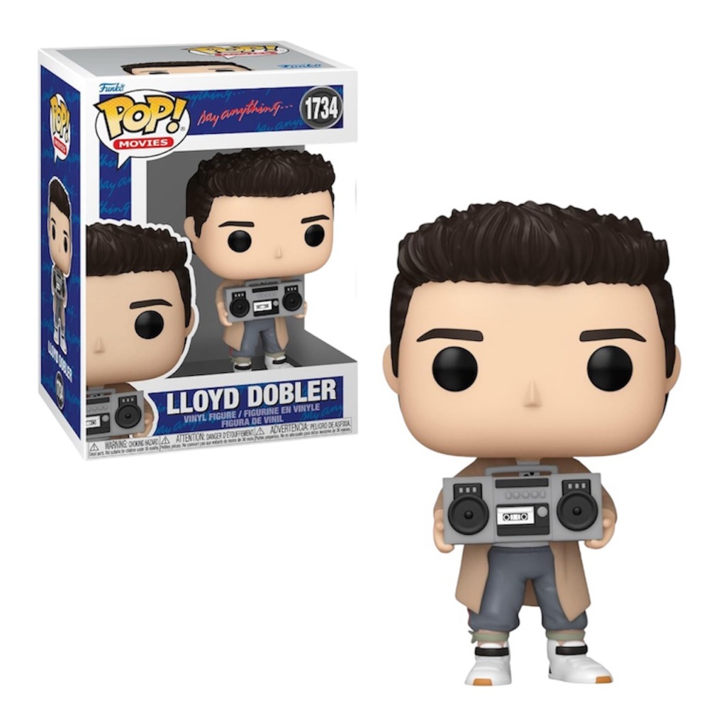Funko Pop! Movies: Say Anything - Lloyd Dobler w/Boombox #1734 🆕